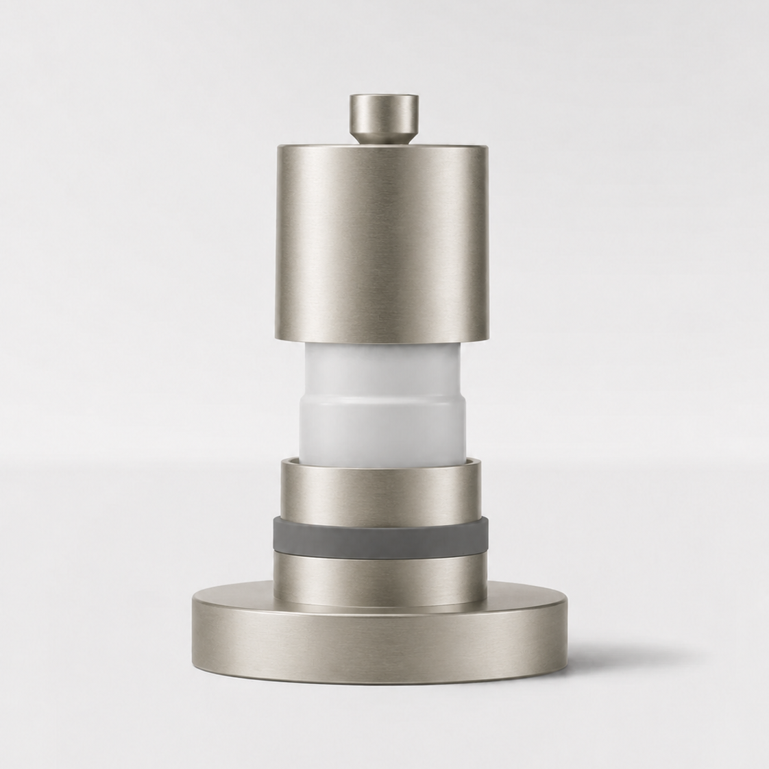 PorePlus filtered showerhead in Brushed Nickel, spray face
